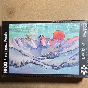 1000 Piece New Factory Sealed “Core Range” Mountain Art.